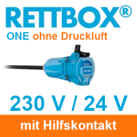 RETTBOX® ONE 20 A - 230 V/24 V - mit zus. Kontakten