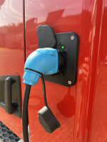RETTBOX® S Anschlussstecker 20 A, 230 V AC, Winkel
