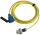 RETTBOX® ONE AIR Anschlussstecker 20 A, 1P+N+E, frei konfigurierbar, Schuko-Stecker mit Bajonett-Verschluss
