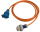 RETTBOX® ONE AIR Anschlussstecker 20 A, 1P+N+E, frei konfigurierbar, Schuko-Stecker mit Bajonett-Verschluss