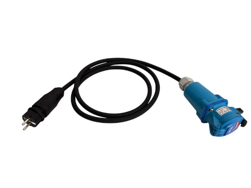 RETTBOX® ONE AIR Anschlussstecker 20 A, 1P+N+E, frei konfigurierbar, Schuko-Stecker
