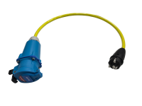 RETTBOX® ONE AIR Anschlussstecker 20 A, 1P+N+E, frei konfigurierbar, Schuko-Stecker