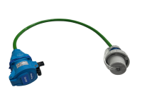 RETTBOX® ONE Anschlussstecker 20 A, 1P+N+E, frei konfigurierbar, mit Bajonett-Stecker