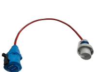 RETTBOX® ONE Anschlussstecker 20 A, 1P+N+E, frei konfigurierbar, mit Bajonett-Stecker