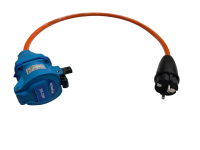 RETTBOX® ONE Anschlussstecker 20 A, 230 V, 1P+N+E+2 HK, frei konfiguerierbar, Schuko-Stecker