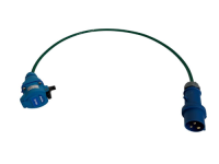 RETTBOX® ONE Anschlussstecker 20 A, 230 V, 1P+N+E+2 HK, frei konfigurierbar, CEE-Stecker