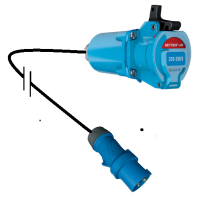 RETTBOX® ONE AIR Anschlussstecker 20 A, 1P+N+E + 1...