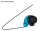 RETTBOX® S Anschlussstecker 20 A, 230 V, gewinkelt, offenes Ende, frei konfigurierbar